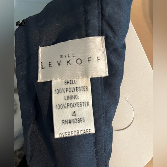 Bill Levkoff navy bridesmaid’s dress - Picture 3 of 3